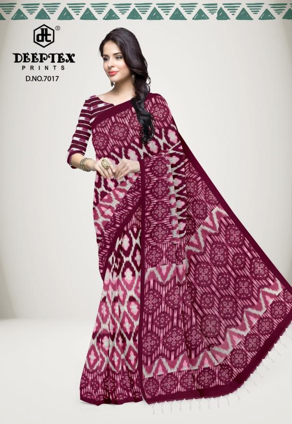 Deeptex Ikkat Vol-7 Cotton Designer Saree Collection